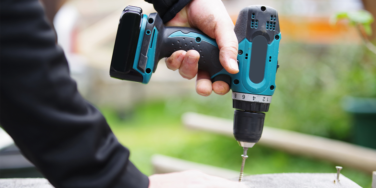 Standard drill in use